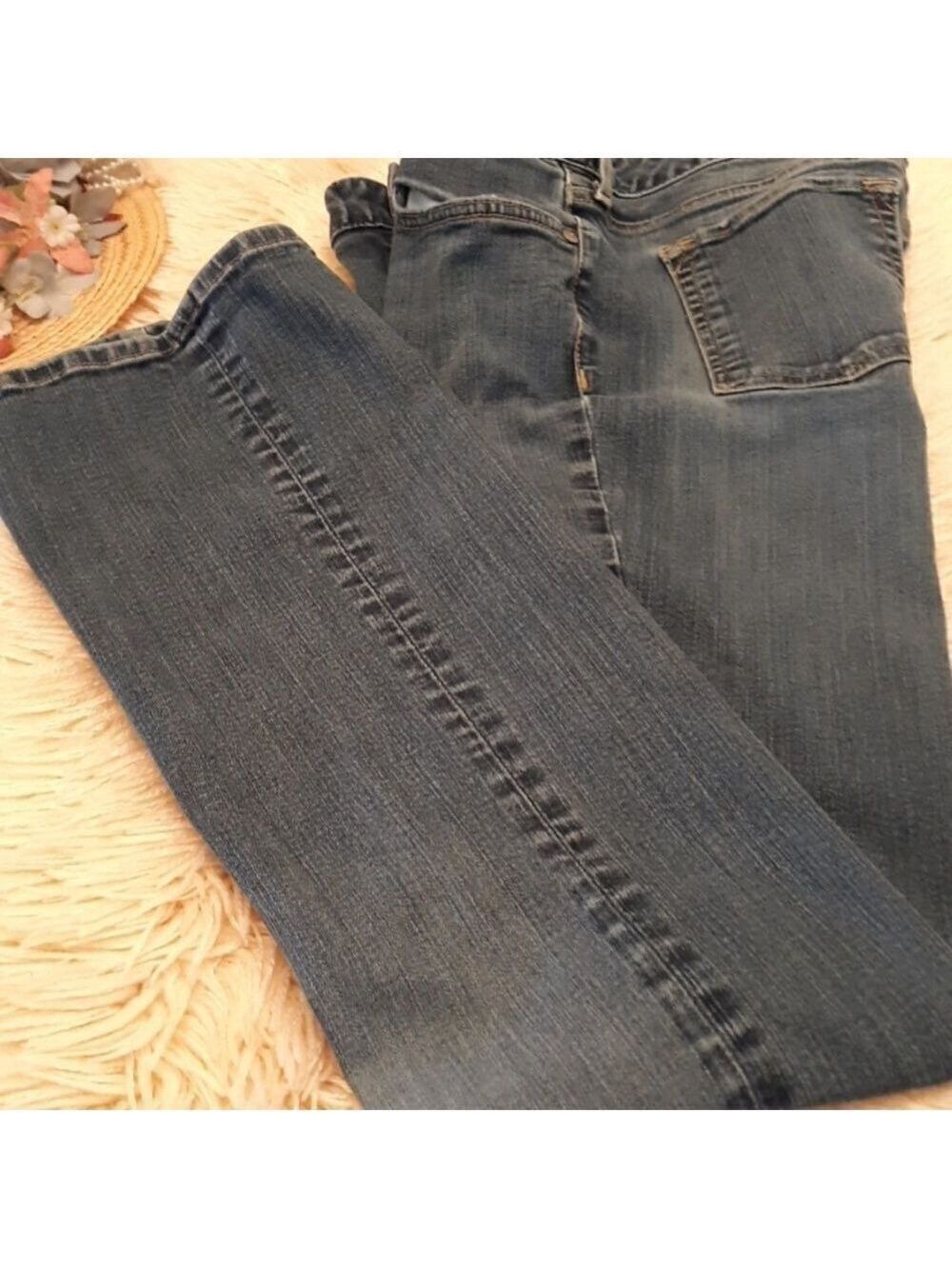 Eddie Bauer faded jeans